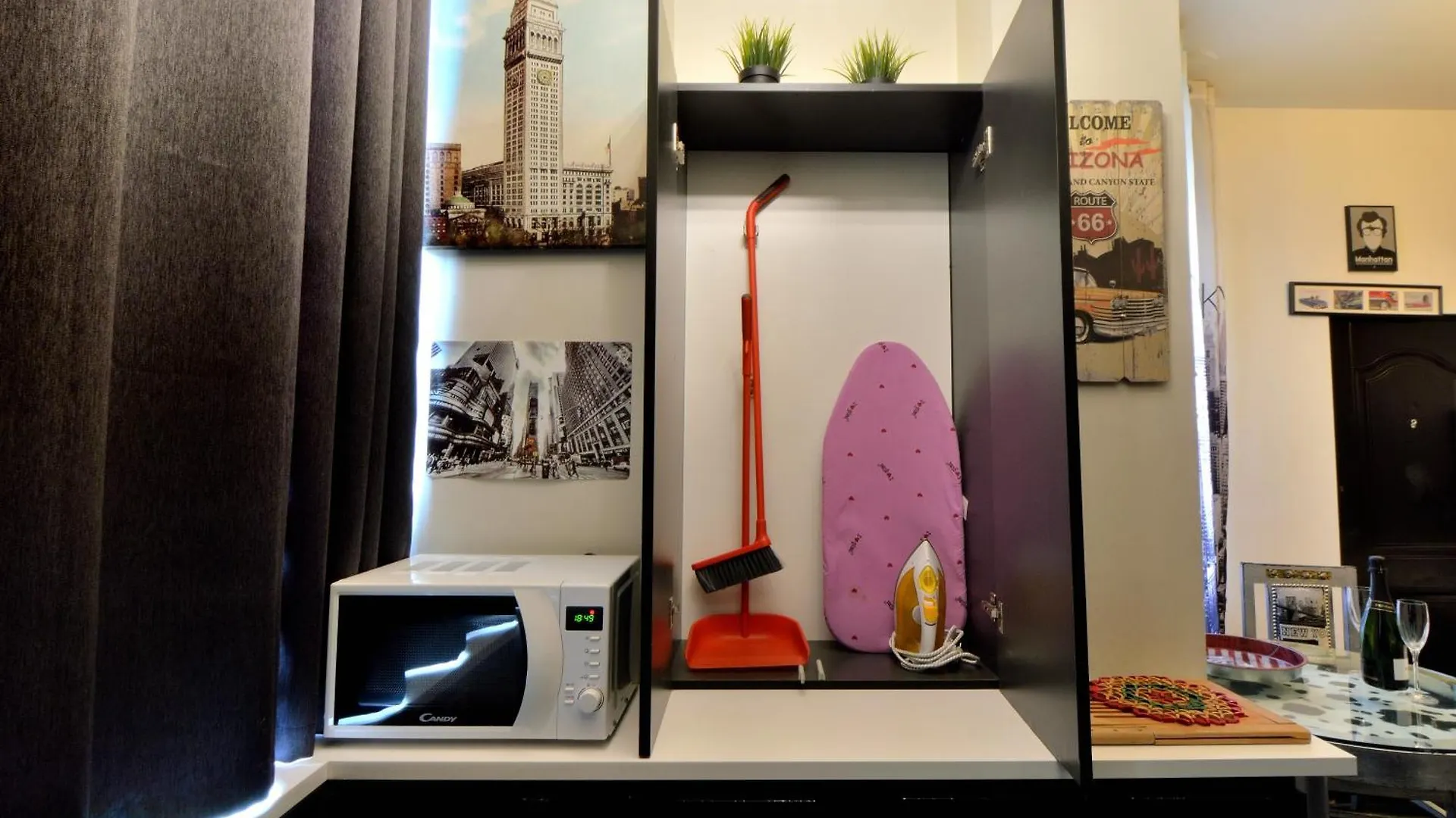 Stupendo Appartamento Di Design A Tema America- Potente Wi-Fi Ottimo Il Collegamento Con Aeroporto Di Malpensa E Rho Fiera, Vicino Alla Metro Milan